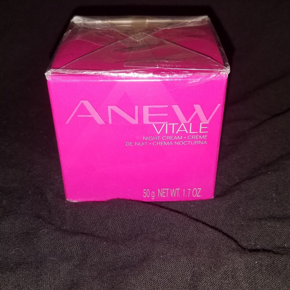 Avon Anew Vitale Night Cream - New, Unopened!